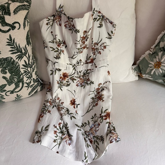 Floral Romper - Picture 1 of 7